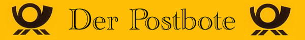 Der Postbote -Logo-